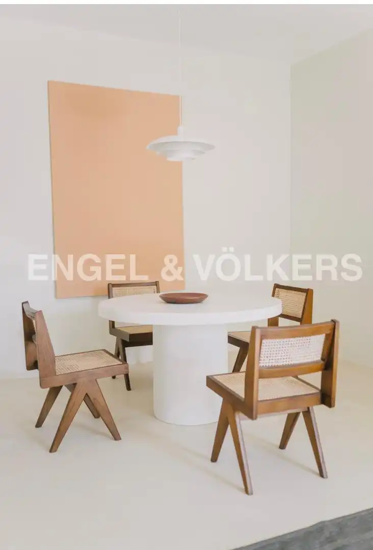 Esszimmer von Wohnung zur Miete in Barcelona mit Klimaanlage, Heizung und Balkon