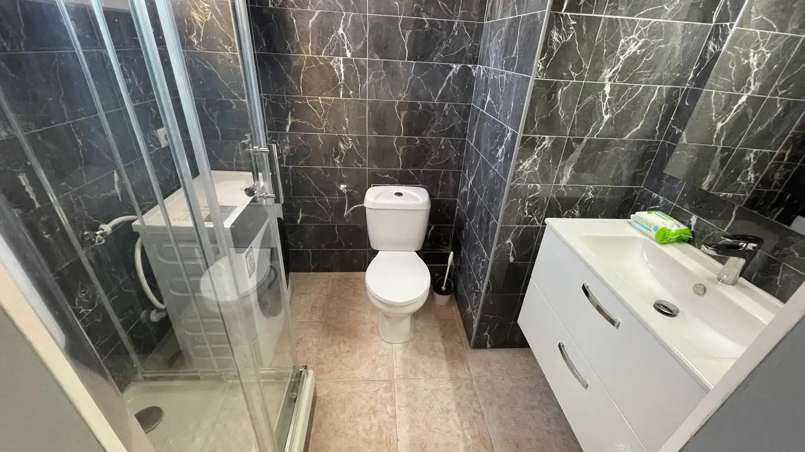 Bany de Estudi de lloguer en  Palma de Mallorca amb Aire condicionat, Calefacció i Terrassa