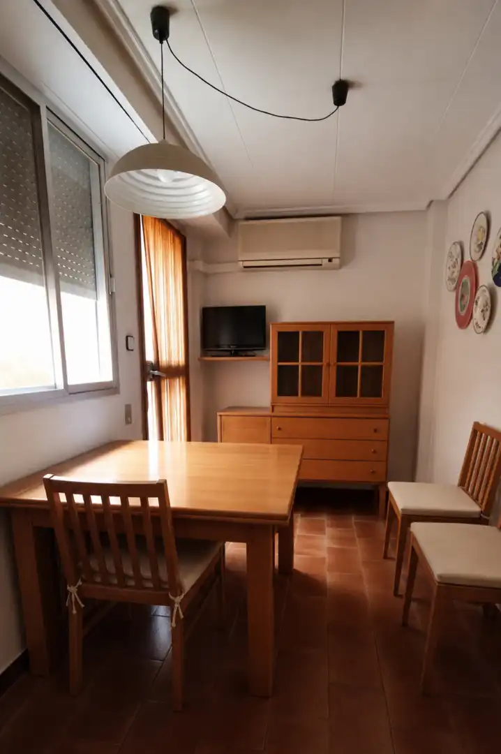 Wohnzimmer von Einfamilien-Reihenhaus zum Verkauf in Manises mit Klimaanlage, Heizung und Terrasse
