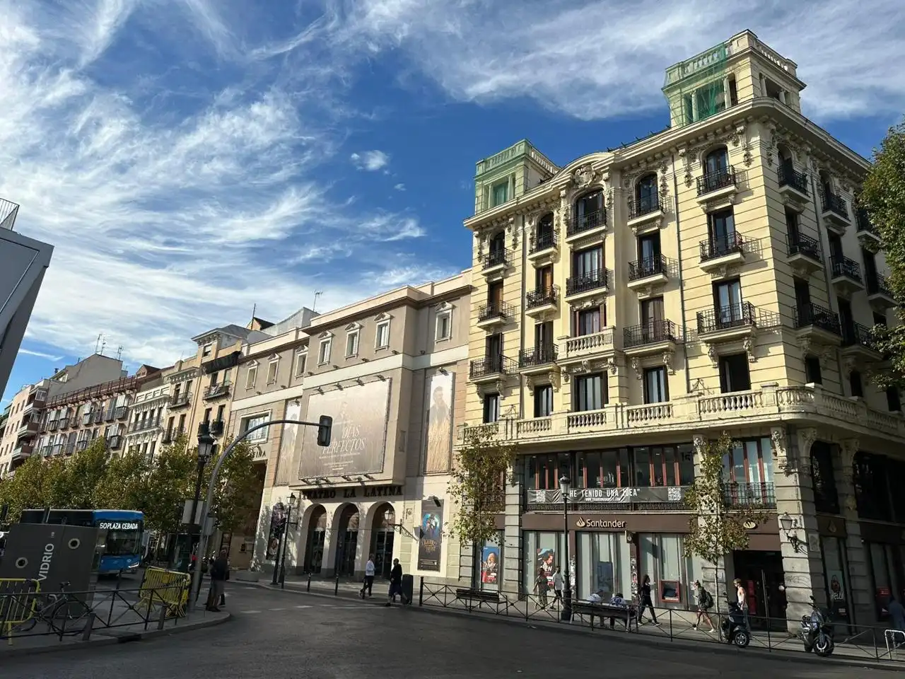 Vista exterior de Piso en venta en Madrid con Aire acondicionado, Amueblado y Balcón