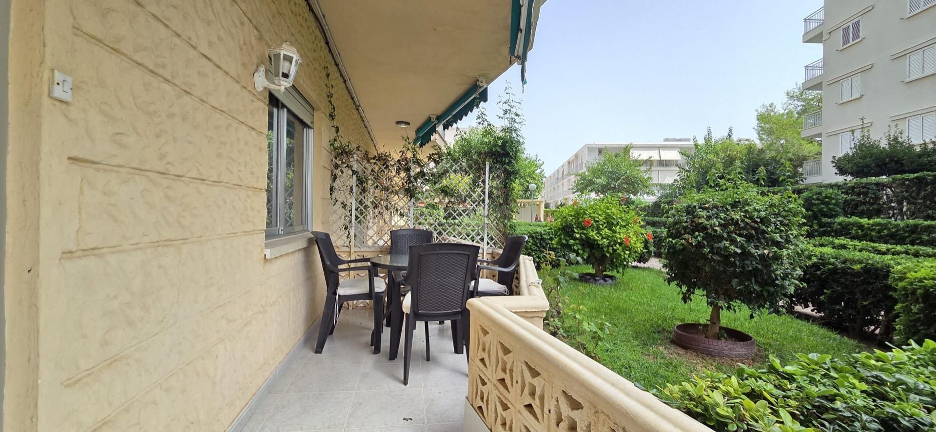 Terraza de Apartamento en venta en Gandia con Jardín privado, Terraza y Balcón