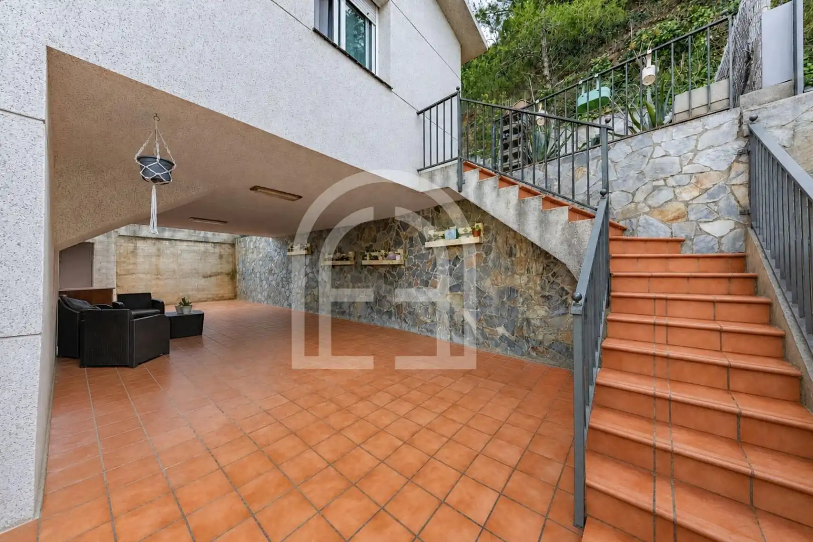 Terraza de Casa o chalet en venta en Sant Fost de Campsentelles con Calefacción, Jardín privado y Terraza