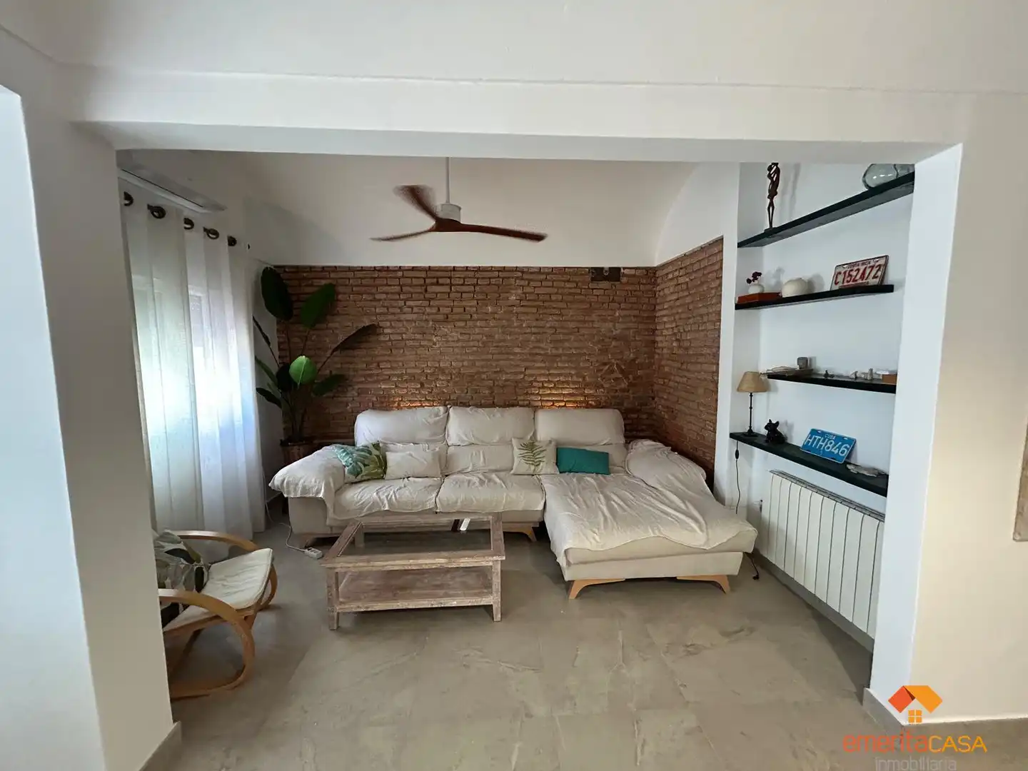 Living room of Flat for rent in Mérida  with Air Conditioner, Heating and Furnished