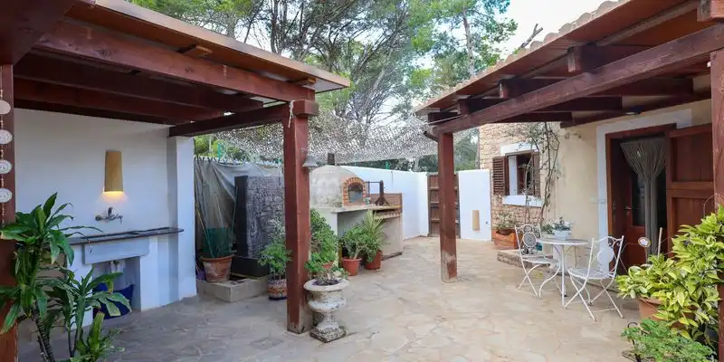 Terrassa de Casa o xalet en venda en Formentera amb Aire condicionat, Jardí privat i Terrassa