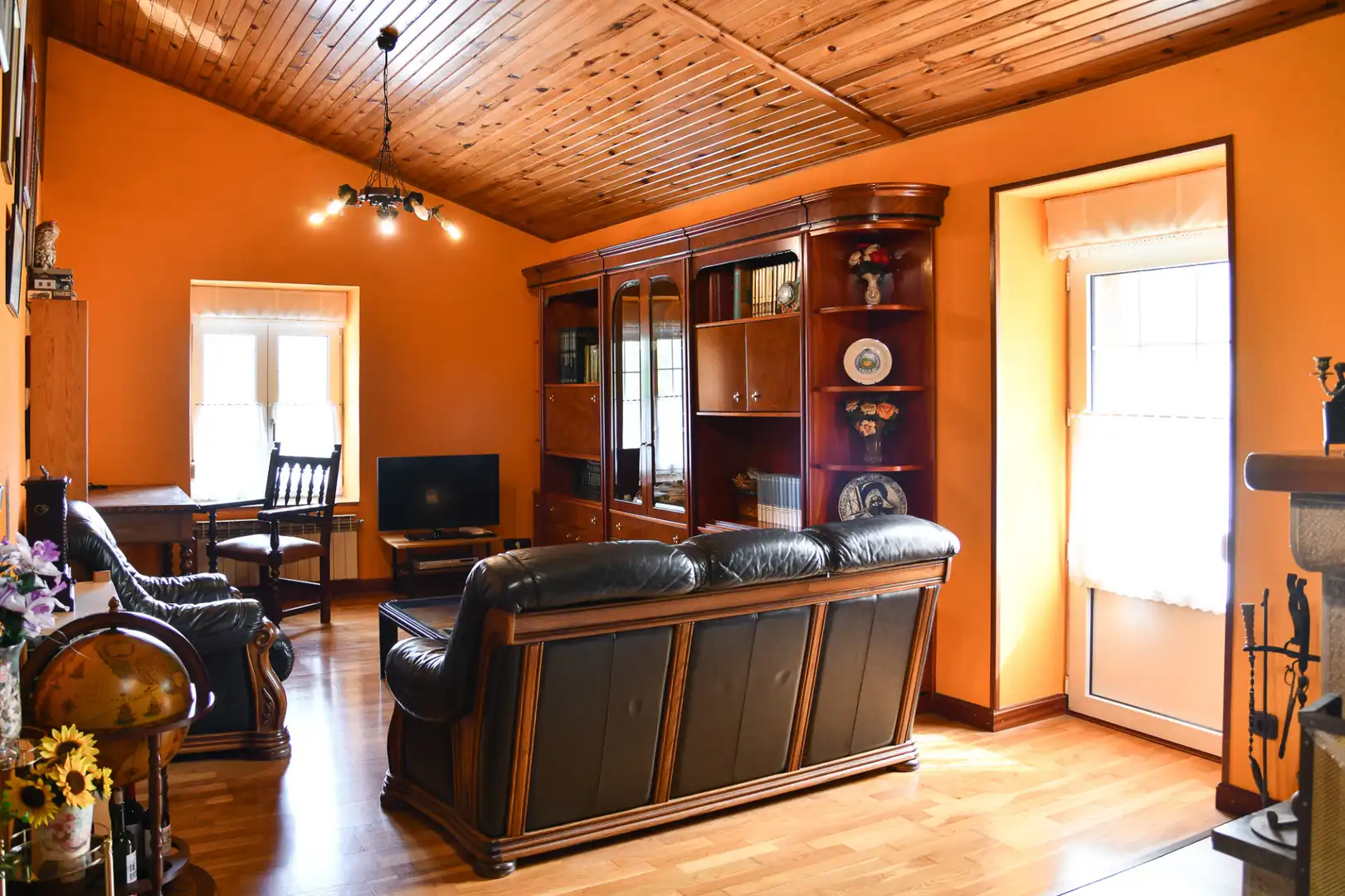 Sala de estar de Casa o chalet en venta en Asparrena con Calefacción, Jardín privado y Terraza