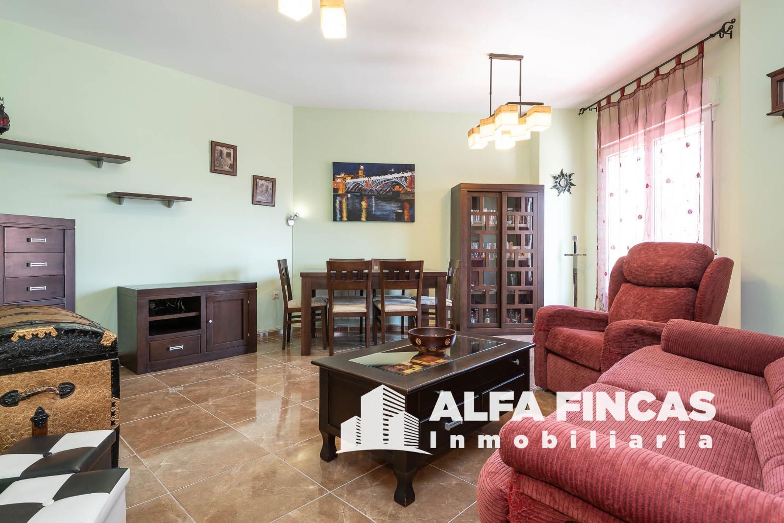 Sala d'estar de Pis en venda en Villarrobledo amb Calefacció, Terrassa i Traster