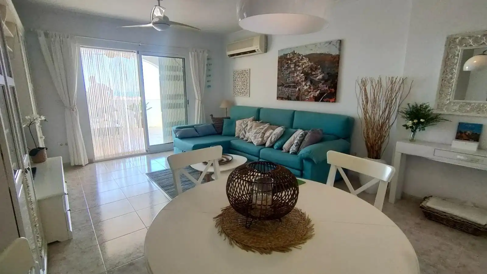 Sala de estar de Planta baja en venta en Pulpí con Aire acondicionado, Jardín privado y Terraza