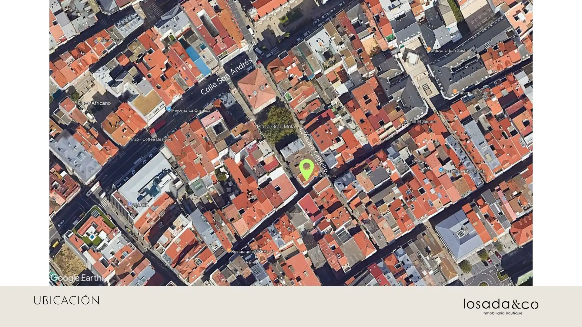 Vista exterior de Piso en venta en A Coruña Capital  con Terraza
