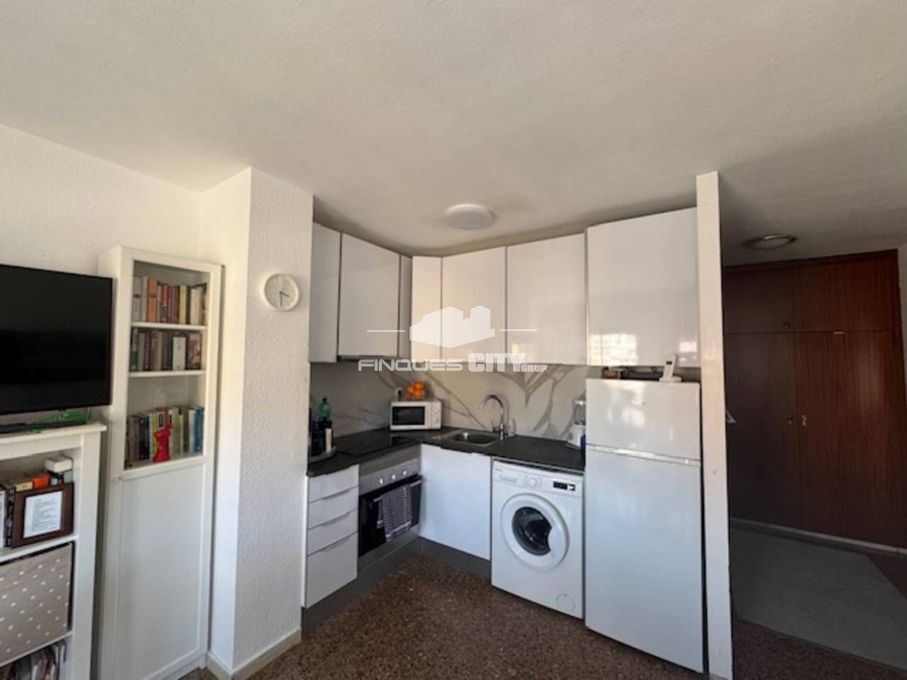 Cocina de Apartamento en venta en Calella con Aire acondicionado, Terraza y Amueblado
