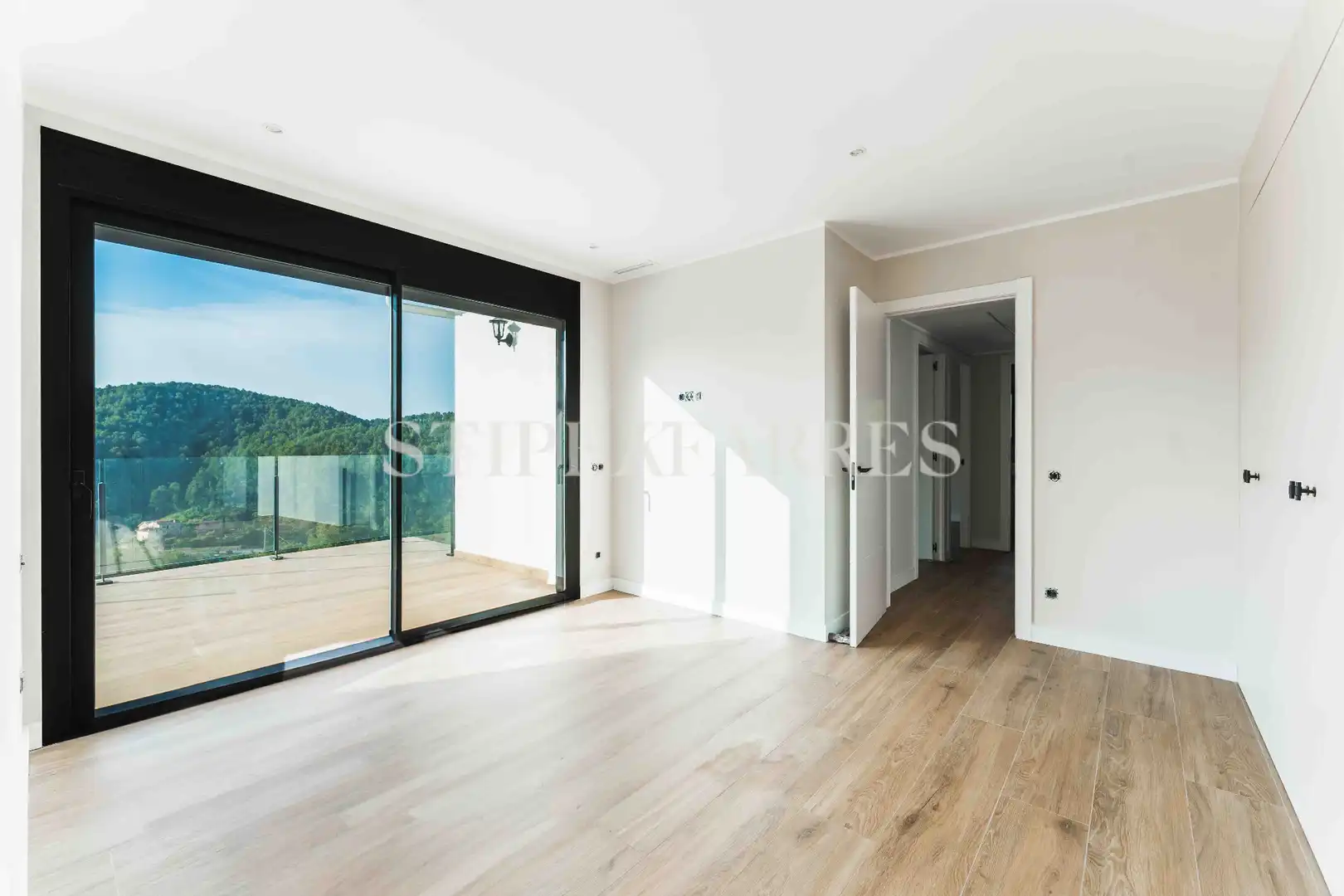 Dormitori de Casa o xalet en venda en Sant Andreu de Llavaneres amb Aire condicionat, Calefacció i Jardí privat