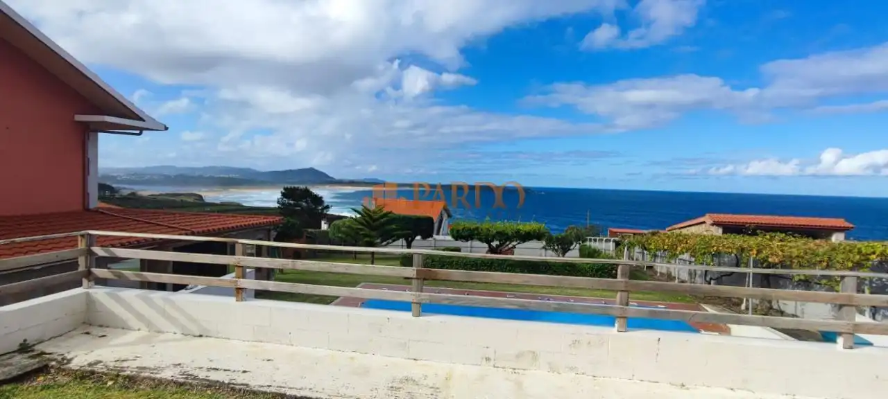 Exterior view of Houses for sale in Valdoviño  with Heating, Private garden and Swimming Pool