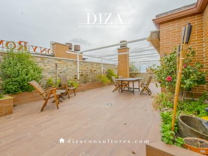 Terrace of Duplex for sale in  Madrid Capital  with Air Conditioner, Terrace and Swimming Pool