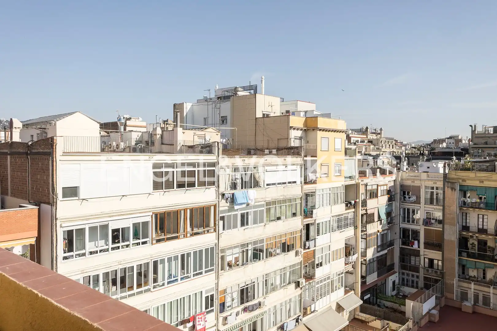 Vista exterior de Ático en venta en Barcelona con Aire acondicionado, Calefacción y Parquet