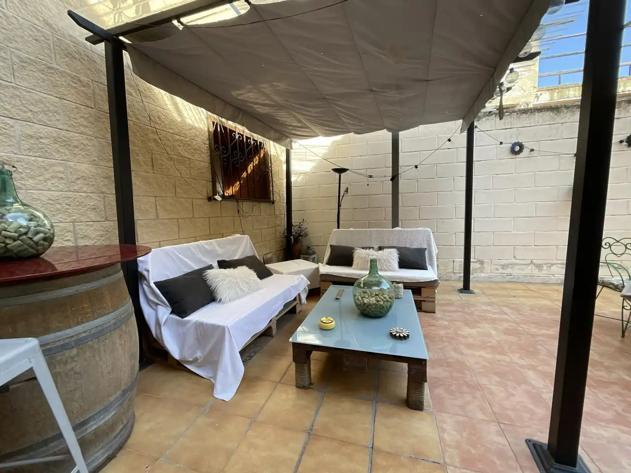 Terraza de Casa o chalet en venta en Bañares con Calefacción, Trastero y Amueblado