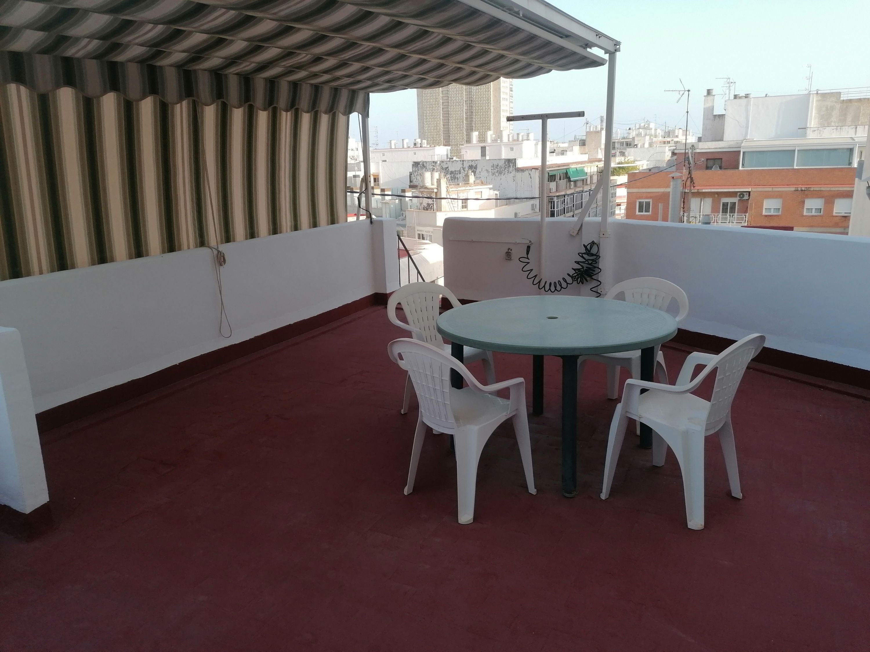 Terraza de Dúplex de alquiler en Alicante / Alacant con Aire acondicionado, Parquet y Terraza