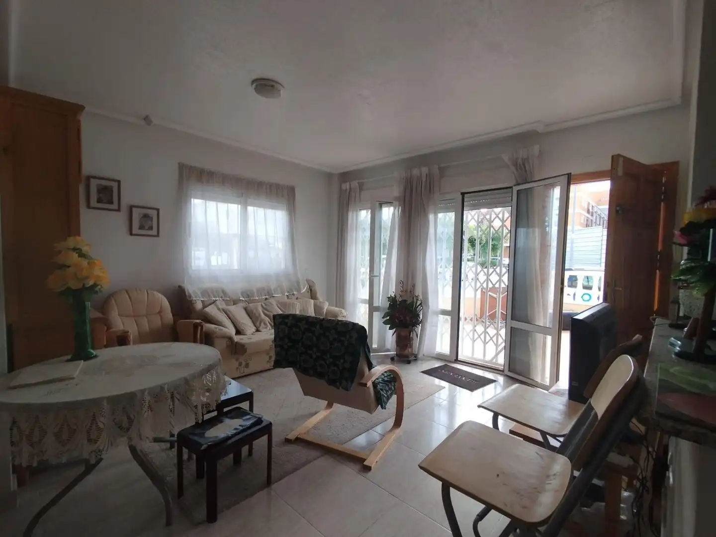 Sala de estar de Planta baja en venta en Formentera del Segura con Aire acondicionado, Jardín privado y Terraza