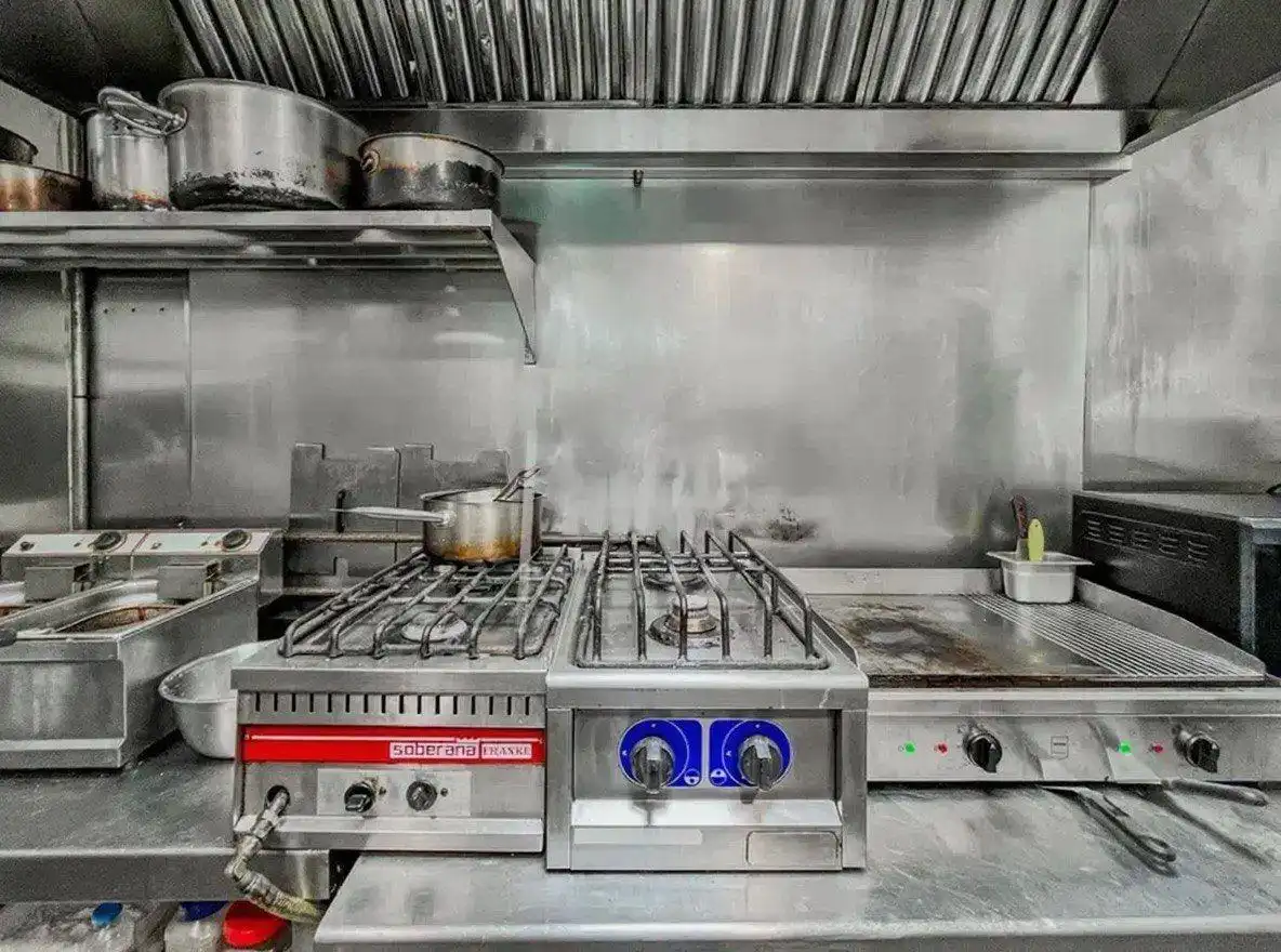 Cocina de Local de alquiler en Valencia con Aire acondicionado y Amueblado