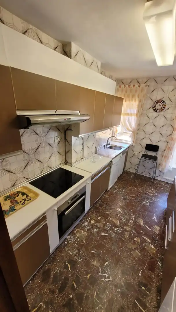 Küche von Wohnung zur Miete in Teruel mit Heizung, Terrasse und Möbliert