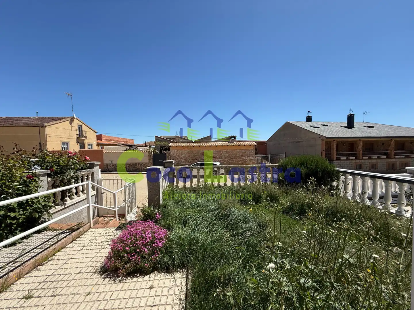 Jardí de Casa adosada en venda en Aldearrubia amb Calefacció, Jardí privat i Terrassa