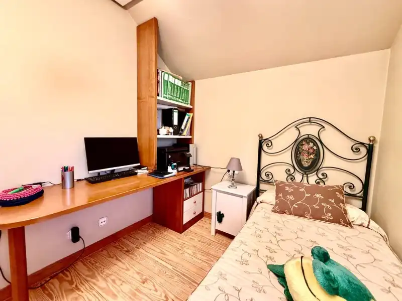 Bedroom of Houses for sale in El Espinar  with Heating, Private garden and Terrace