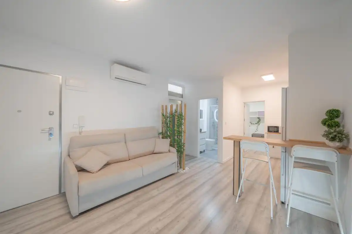 Sala de estar de Planta baja en venta en Santa Pola con Aire acondicionado, Calefacción y Amueblado