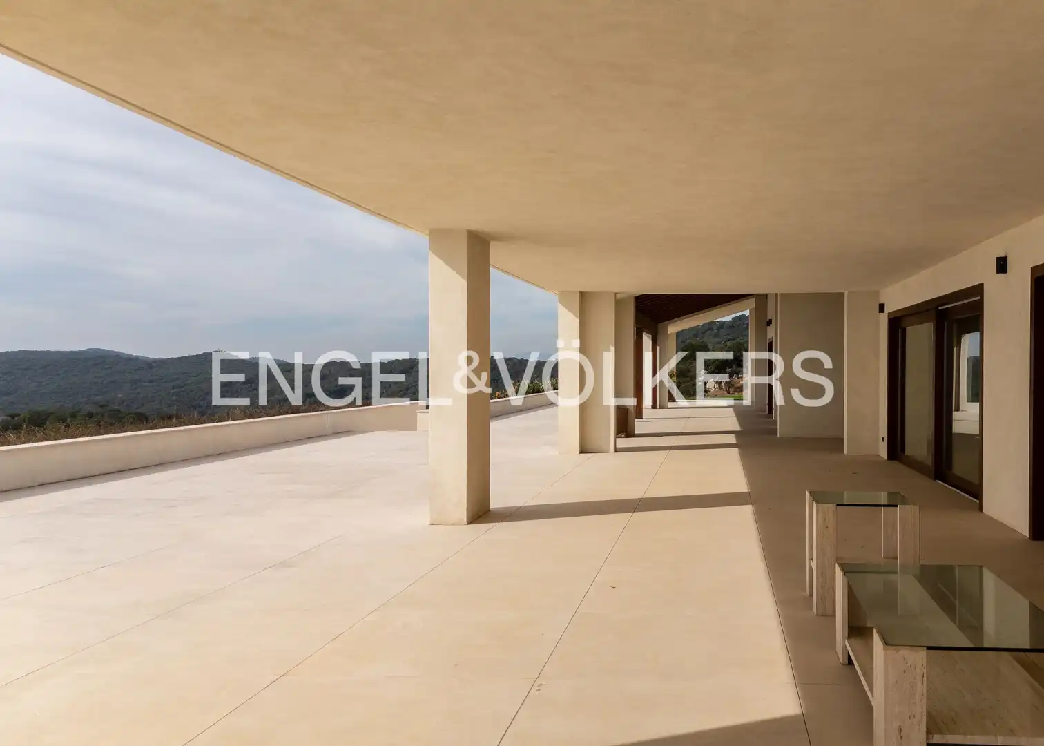 Terrasse von Country house zum Verkauf in Sant Andreu de Llavaneres mit Klimaanlage, Heizung und Privatgarten