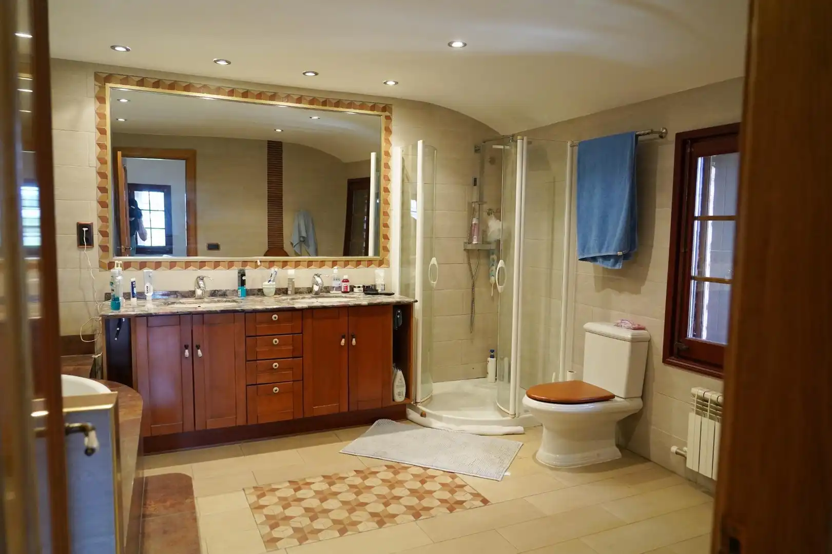 Badezimmer von Country house zum Verkauf in Granollers mit Klimaanlage, Privatgarten und Terrasse