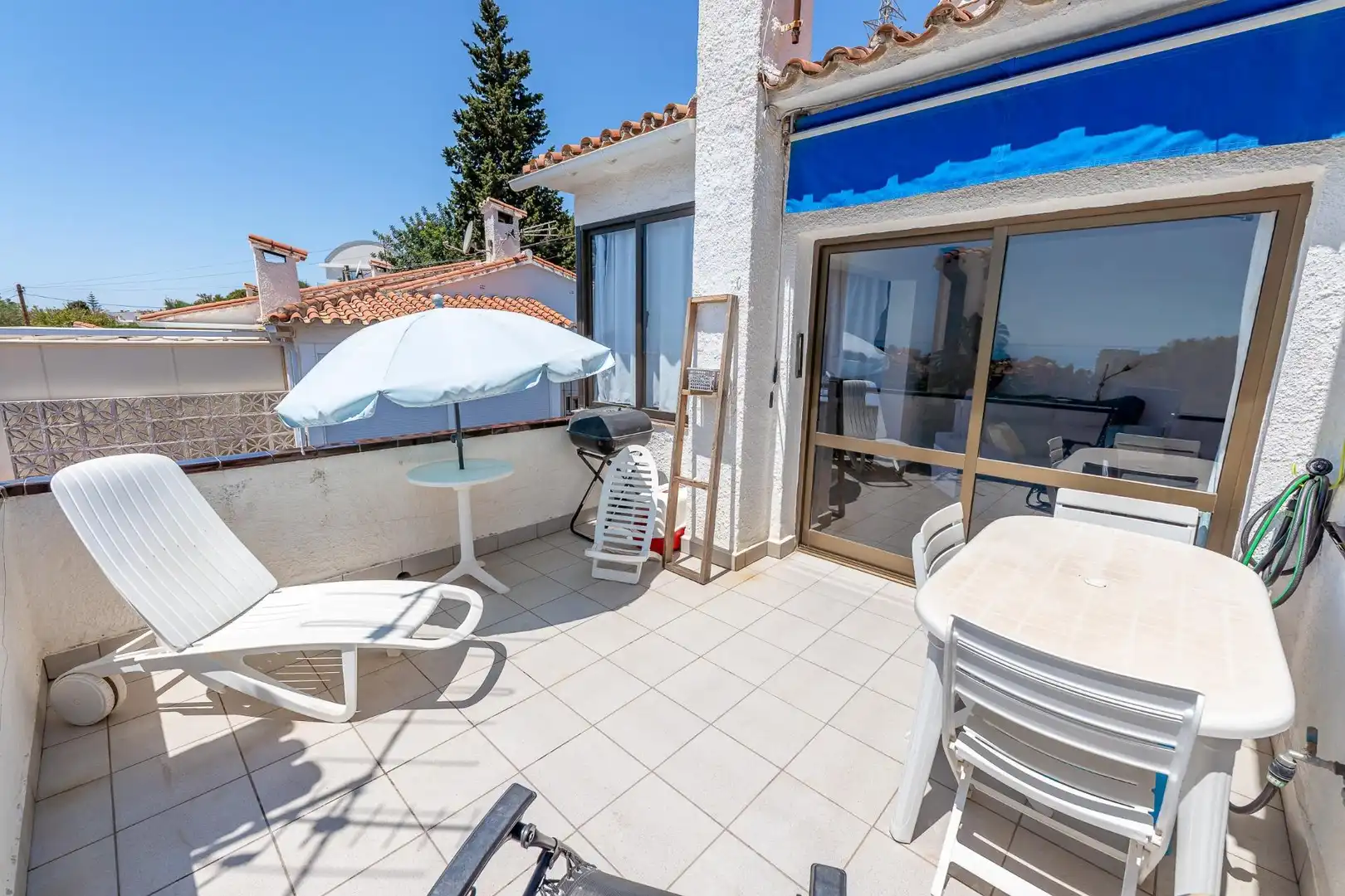 Terrace of Apartments for sale in Fuengirola  with Air Conditioner, Private garden and Terrace