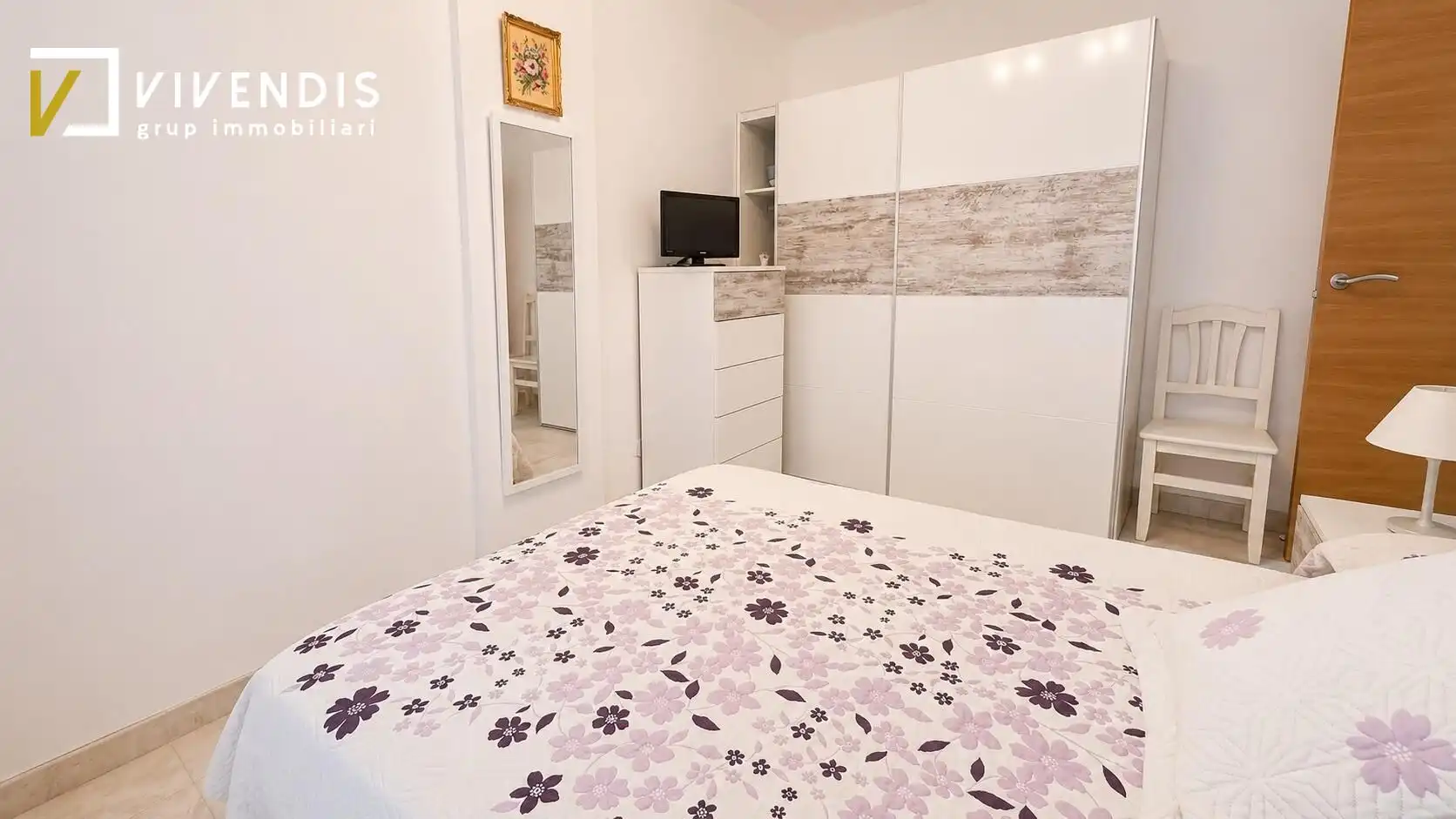 Bedroom of Apartments for sale in Térmens  with Air Conditioner, Heating and Terrace
