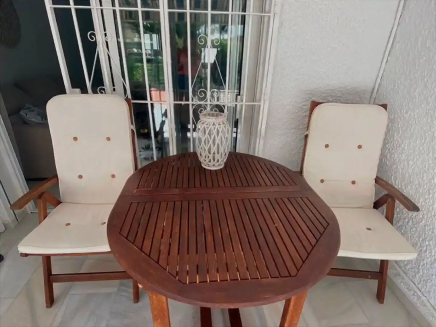 Terrasse von Dachboden zur Miete in Torremolinos mit Klimaanlage und Balkon