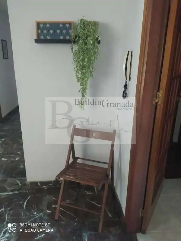 Bedroom of Flat for rent in Granada  with Terrace and Furnished