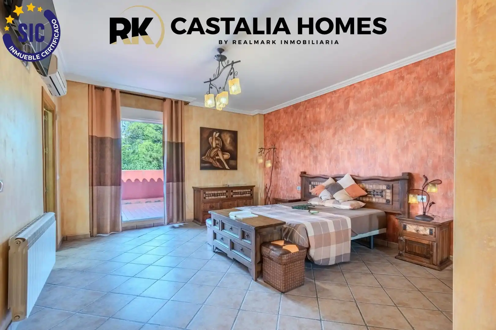 Dormitori de Casa o xalet en venda en Borriol amb Aire condicionat, Calefacció i Jardí privat