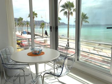 Apartament amb piscina de lloguer a Altea ciudad