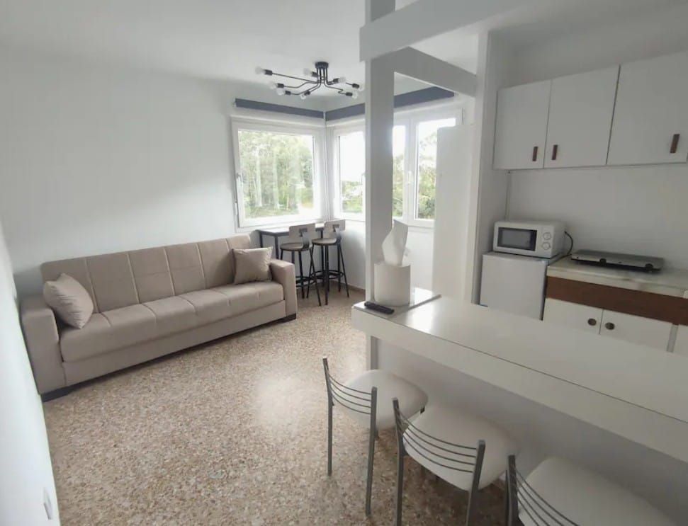 Sala d'estar de Apartament de lloguer en Carreño amb Calefacció