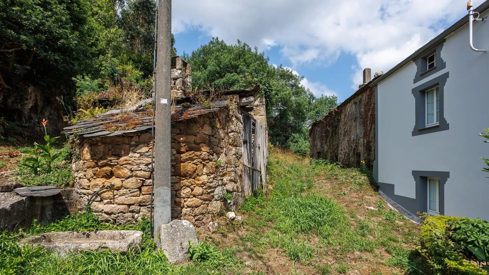 Vista exterior de Finca rústica en venda en Ourol