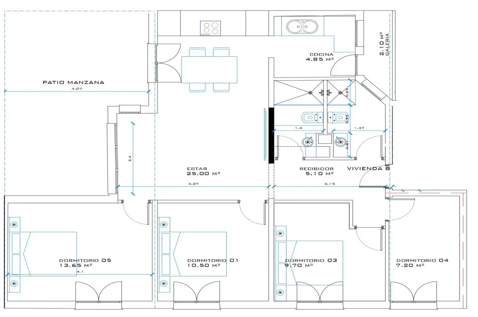 Apartament amb terrassa en venda a Ponent, imagen 22