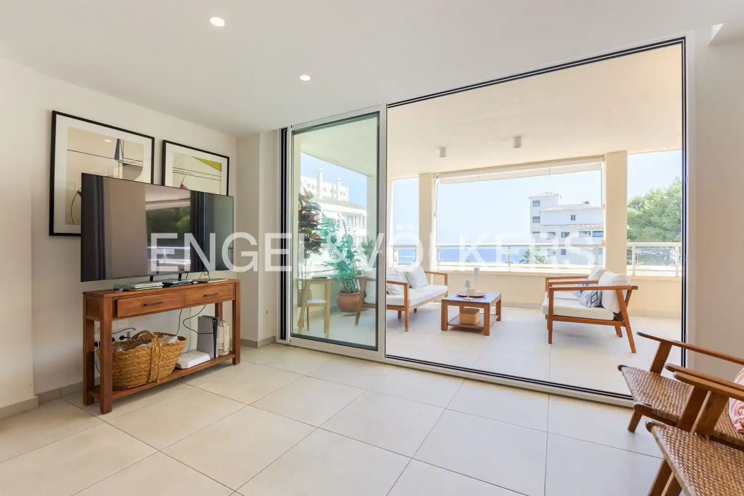 Terrace of Flat for rent in Jávea / Xàbia  with Air Conditioner, Heating and Terrace