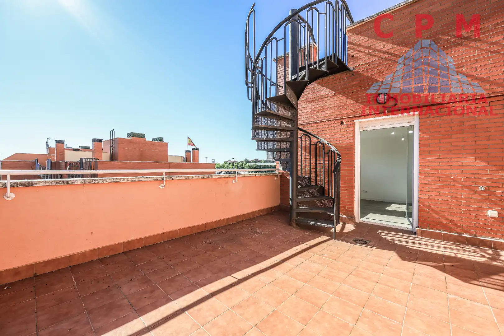 Terrasse von Dachboden zur Miete in Alcobendas mit Klimaanlage, Heizung und Parkett