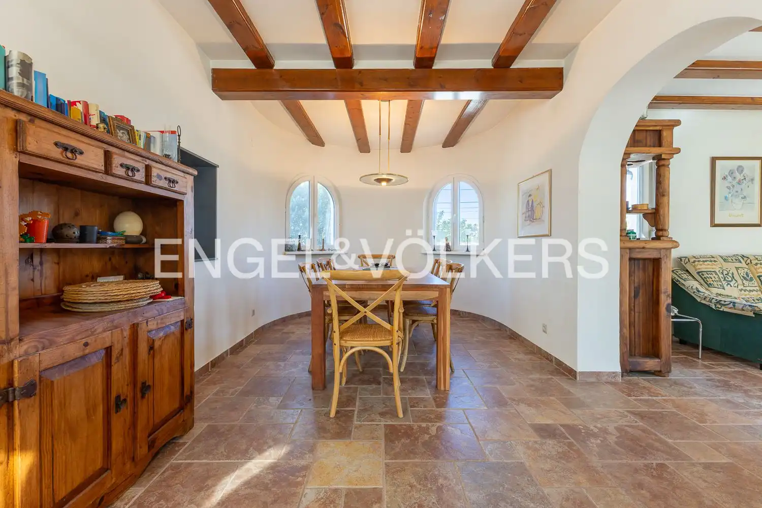 Dining room of Houses for sale in Dénia  with Air Conditioner, Heating and Private garden