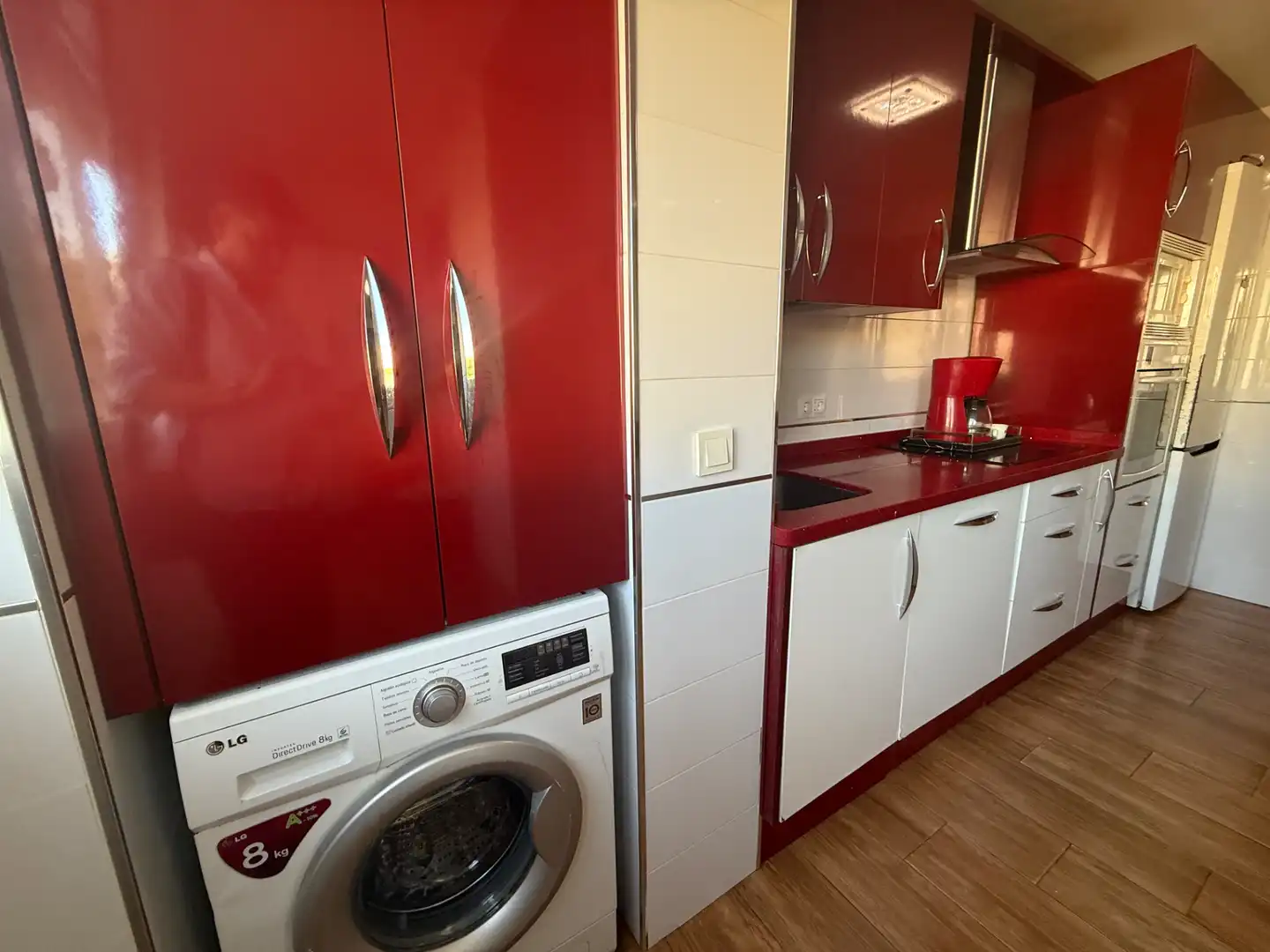 Kitchen of Flat for sale in Huelva  with Air Conditioner, Furnished and Oven