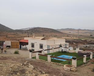 Exterior view of Country house for sale in Níjar  with Heating, Private garden and Terrace