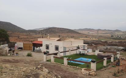 Vista exterior de Finca rústica en venda en Níjar amb Terrassa i Piscina