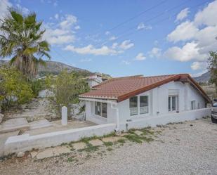 Exterior view of House or chalet for sale in Alcalalí  with Heating, Private garden and Oven