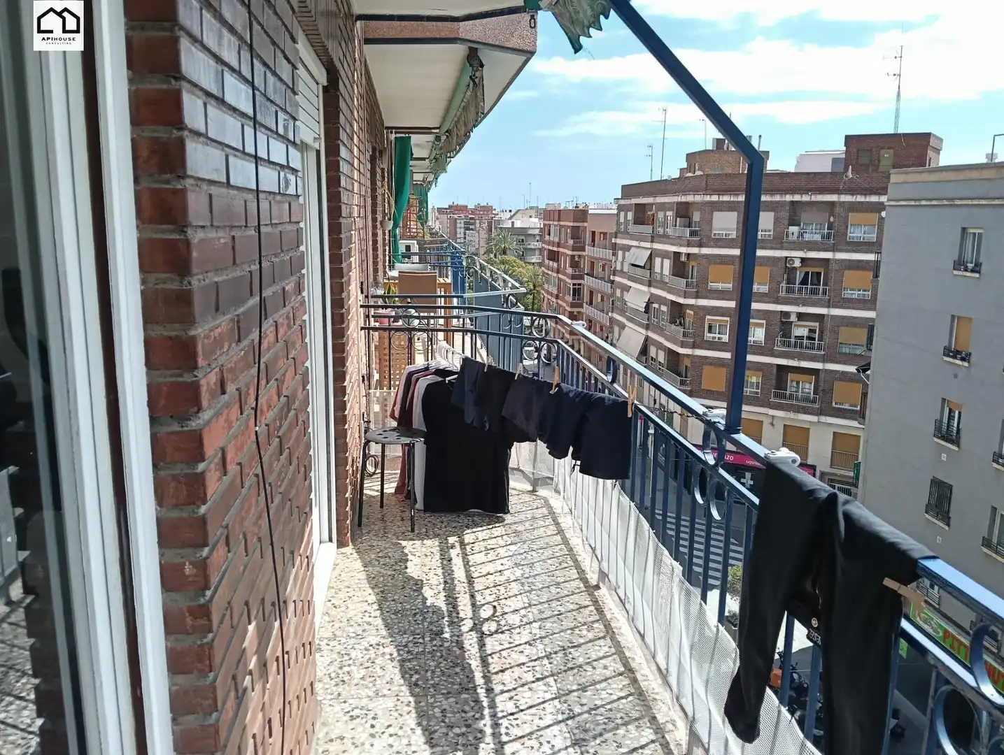 Terrassa de Apartament de lloguer en Elche / Elx amb Terrassa, Traster i Moblat