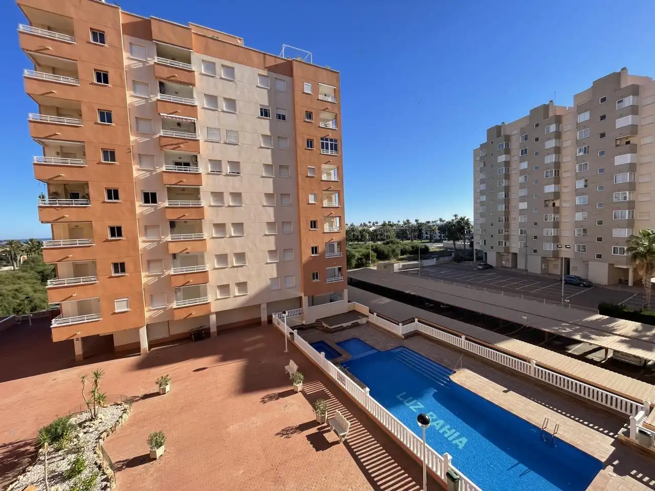 Piscina de Apartamento en venta en La Manga del Mar Menor con Aire acondicionado, Terraza y Piscina
