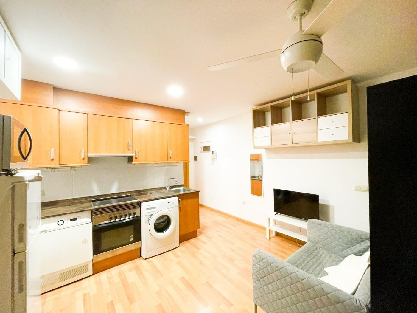 Kitchen of Flat for rent in L'Eliana  with Parquet flooring and Furnished