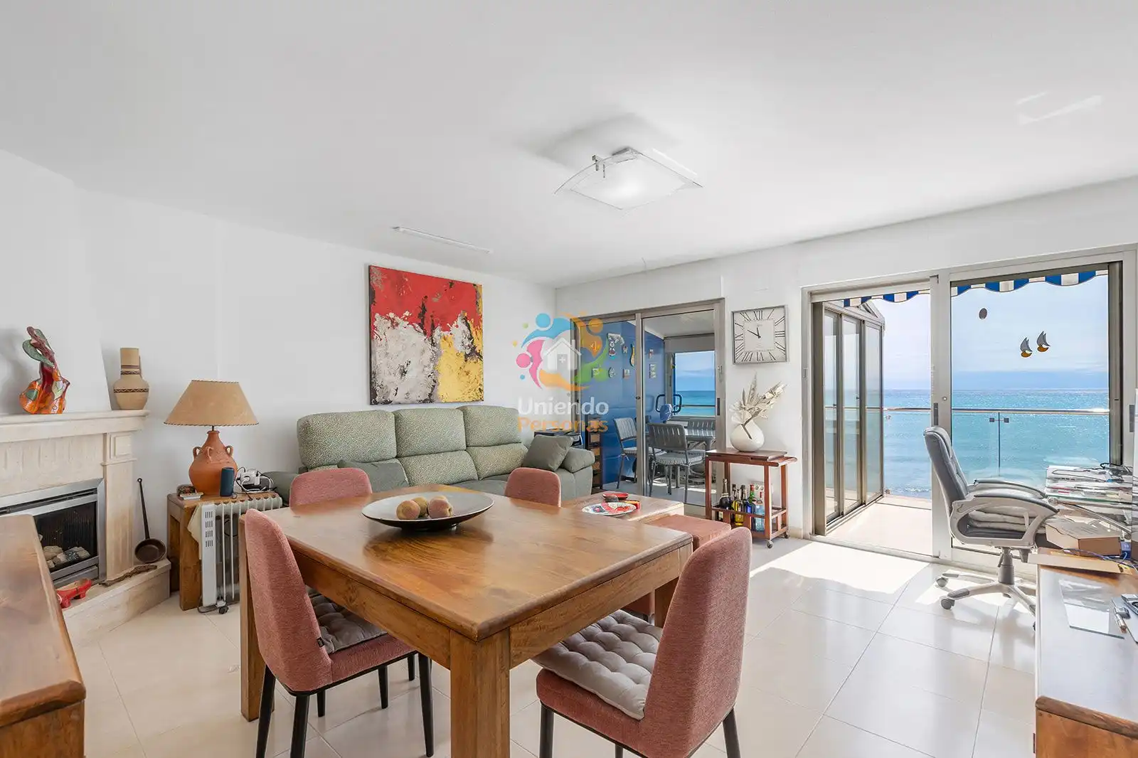 Sala de estar de Ático en venta en Torrevieja con Aire acondicionado, Calefacción y Terraza