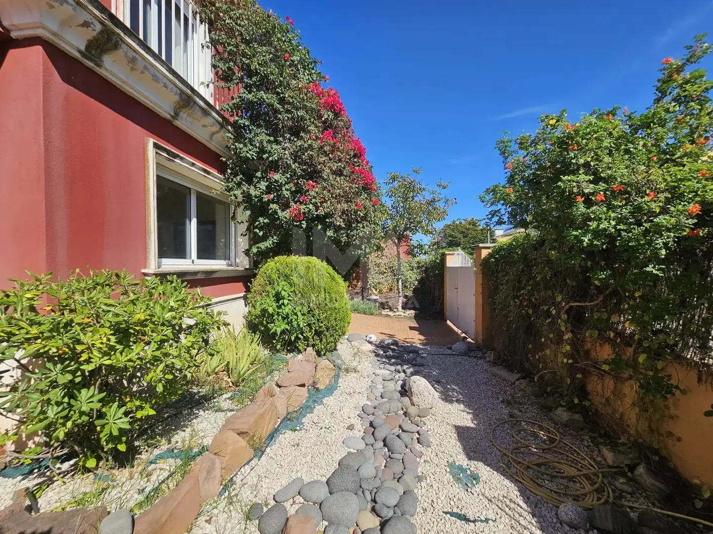 Jardín de Casa adosada en venta en Montealegre 