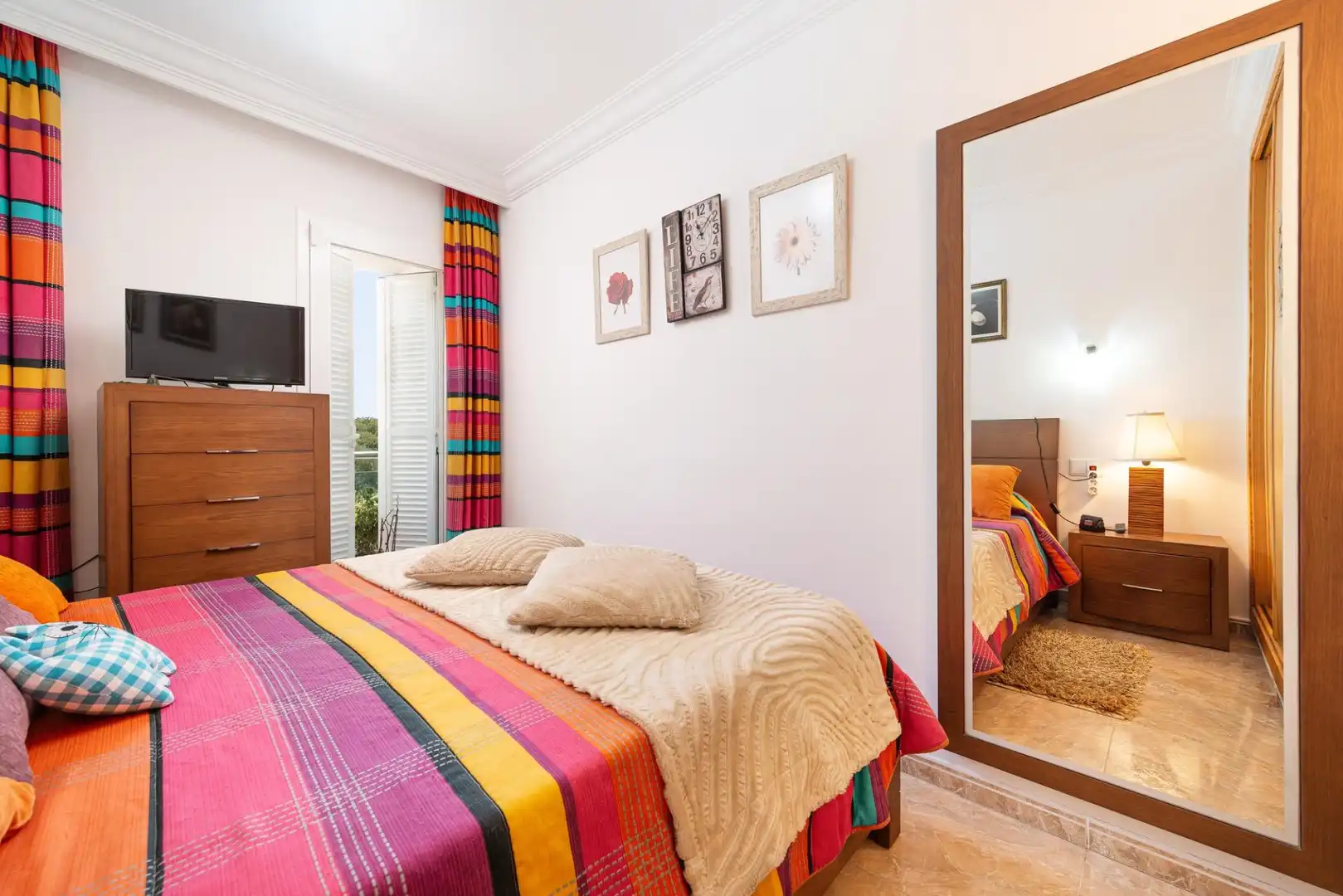 Schlafzimmer von Wohnungen zum Verkauf in Alcúdia mit Klimaanlage, Heizung und Terrasse