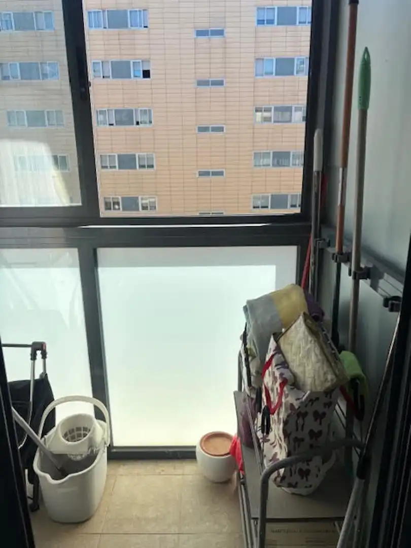 Terrasse von Wohnung zum Verkauf in Zaragoza mit Terrasse, Abstellraum und Möbliert